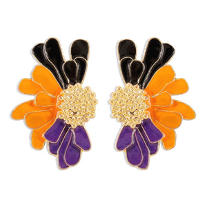 Flower Design Earrings Gift for families