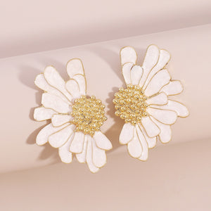 Flower Design Earrings Gift for families