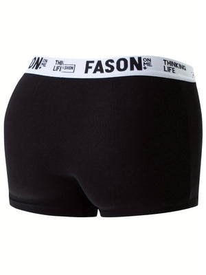 10-Pack Men's Underwear, Casual Boxer Briefs, Breathable and Comfortable Elastic Boxers, Athletic Shorts