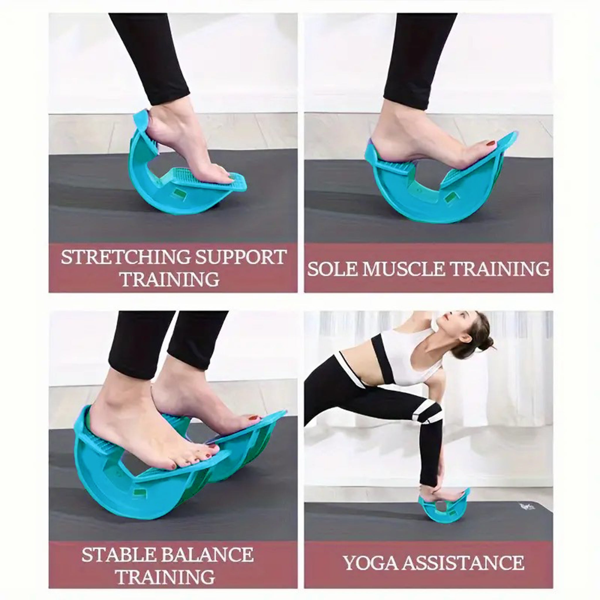 1pc/2pcs Professional Leg Ankle Stretching Board, Muscle Toning Device for Improve Foot Arch Flexibility, Foot Calf Massage Stretcher, Yoga