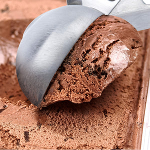 Heavy Duty Stainless Steel Ice Cream Scoop - Trigger-Activated For Easy Serving!