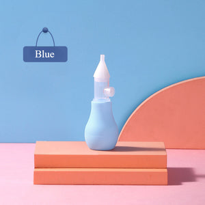 [Gentle Nasal Aspirator] 1pc Gentle Baby Nasal Aspirator | Soft Silicone Nasal Cleaner for Newborns, Easyuse Medical Device, Soft-Touch Material - Baby Essentials for Infants & Toddlers, Infant Health Support