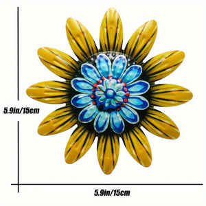 Elegant & Versatile Metal Flower Decor - Enhance Home or Garden, Ideal for Parties/Weddings, Available in 1pc/4pcs