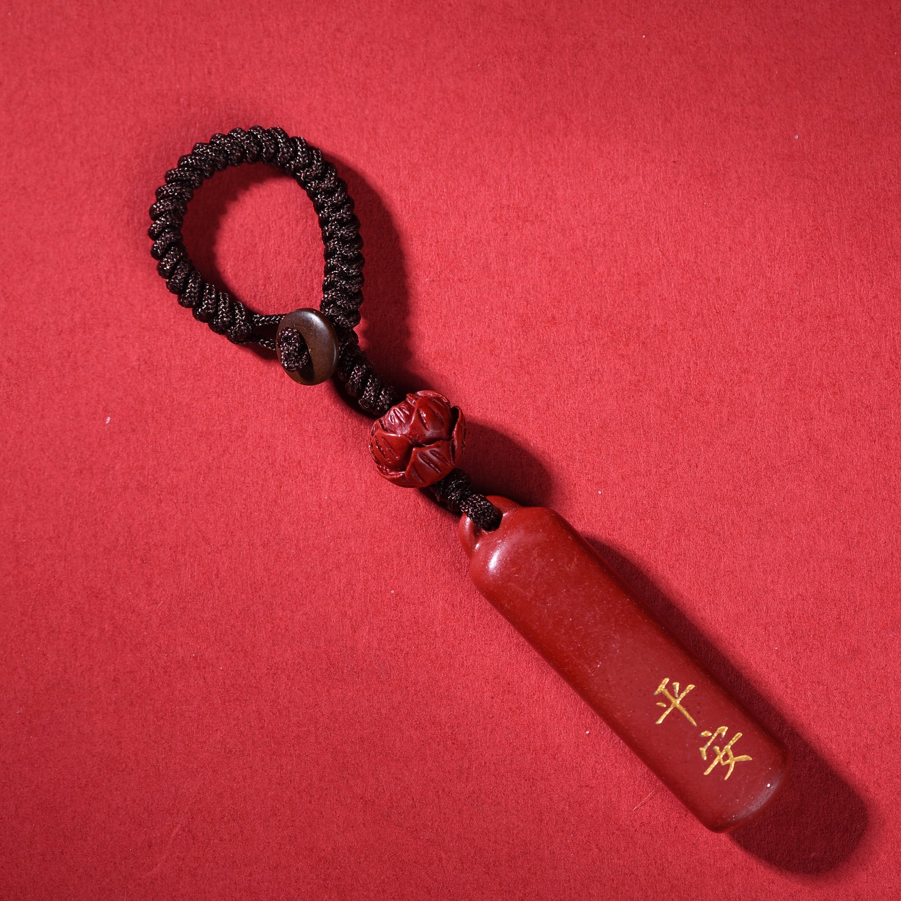 High Quality Cinnabar Key Chains Phone Chains