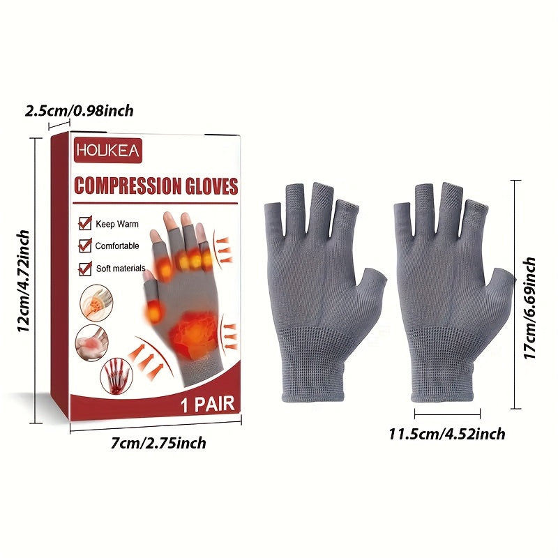 2 Pairs Of Joint Compression Gloves, Relieve Wrist Pressure, Thumb Wrist Gloves - Suitable For Men And Women, The Best Gift For Valentine'S Day