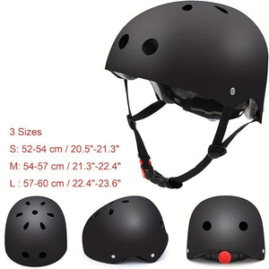 Stylish And Cool Helmet, Adjustable Size Helmet, Men'S Helmet, Women'S Helmet, Halloween, Christmas Gift, Birthday Gift, Paintable Helmet, Suitable For A Variety Of Sports Helmets (black, White)