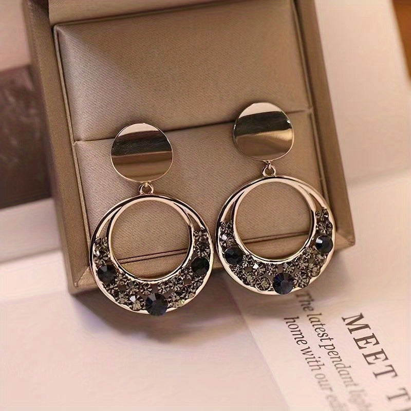 New Design,Round Hollow Earrings, Fashion Earrings, Earrings For Men, Alloy Earrings