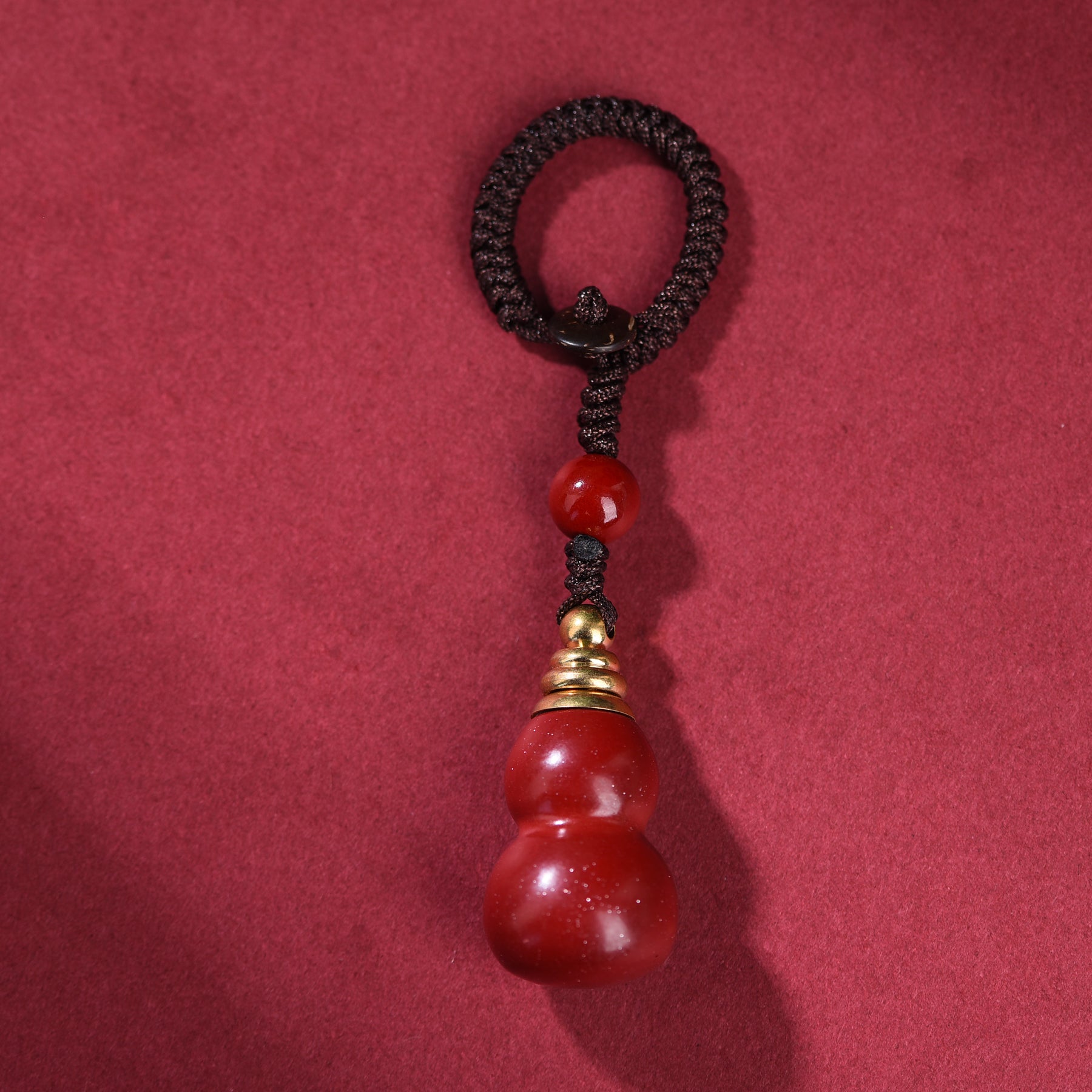 High Quality Cinnabar Key Chains Phone Chains