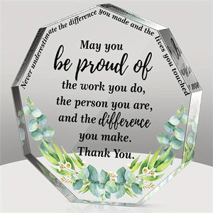 A Thoughtful Farewell Gift for Women: Inspirational Coworker Appreciation Keepsake for Nurse, Teacher, or Friend Leaving Their Job