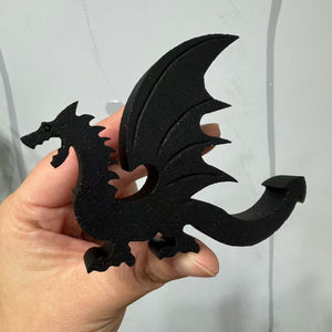 Black Obsidian Flying Dragon Black Obsidian Animal Crystal Animal Crystal Crystal Gift