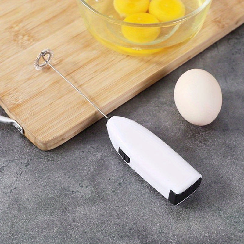 Make Perfectly Frothed Coffee & Milk at Home with this Handheld Electric Milk Frother for chefs!