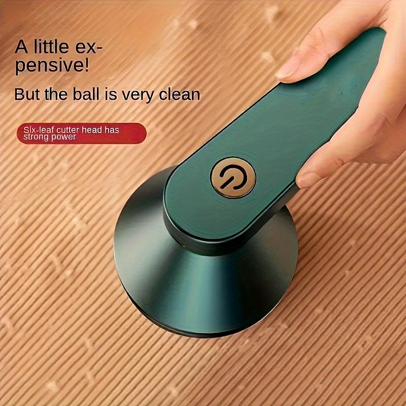 Rechargeable Fabric Hair Remover: Portable & USB Powered Hairball Trimmer For Home Pilling Clip Sweater Shaver & Wool Pilling Garment Remova