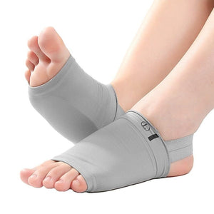 Arch Support Braces for Flat Foot with Arch Pad Massage Cushion Corrective Arch Socks Arch Support Inserts (Large/US Size 40-46)