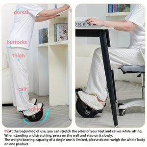 1pc/2pcs Professional Leg Ankle Stretching Board, Muscle Toning Device for Improve Foot Arch Flexibility, Foot Calf Massage Stretcher, Yoga