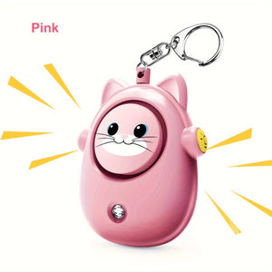 [Loud Safety Alarm] 130dB Loud Personal Safety Alarm with LED Light - Women's, Men and Elderly Emergency Security Keychain