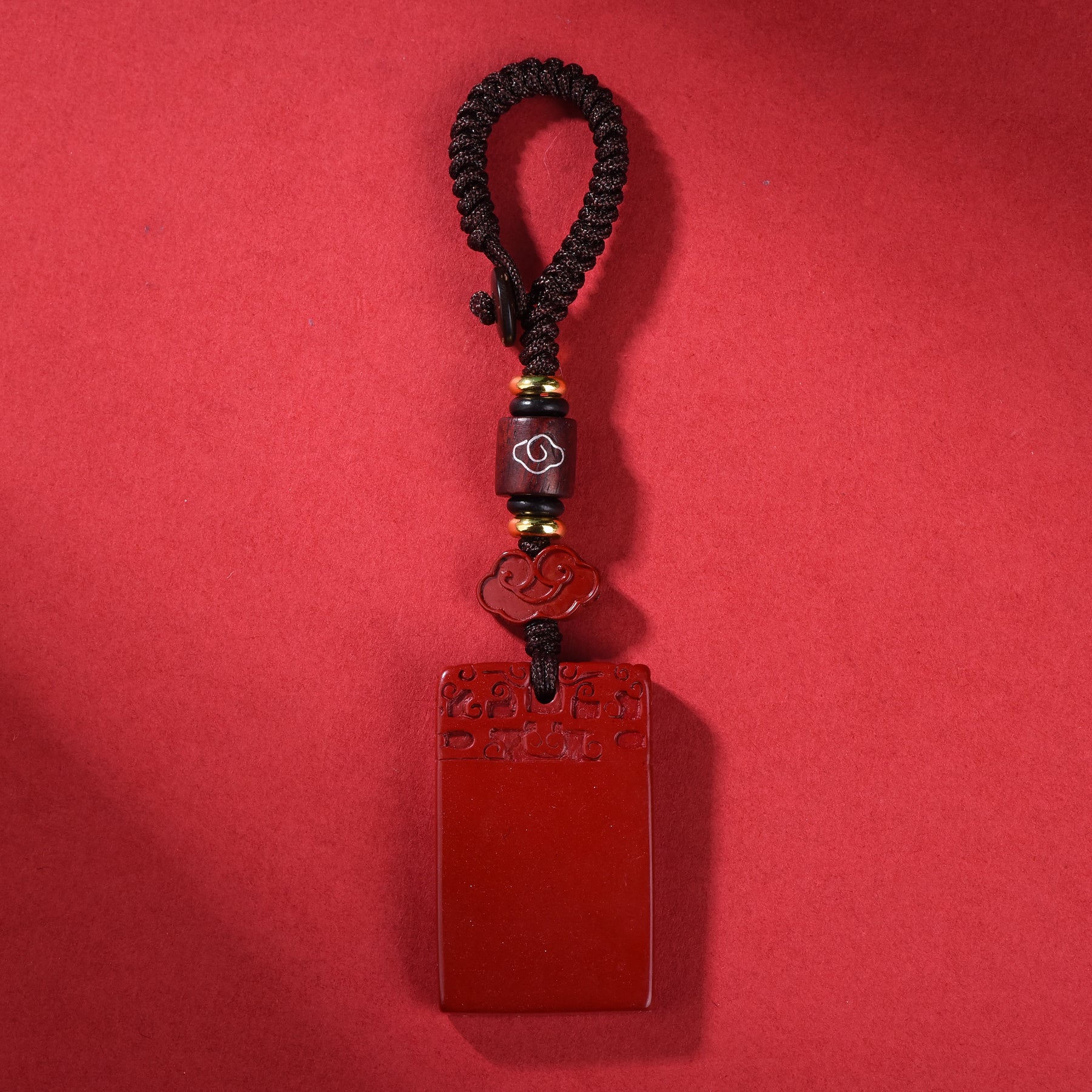 High Quality Cinnabar Key Chains Phone Chains