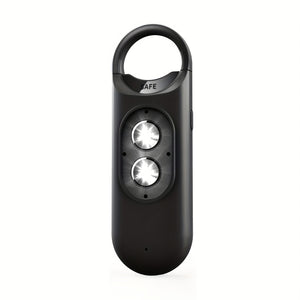 Rechargeable Keychain Alarm for Women, 130 dB Loud Safety Sound Personal Alarm with LED Flashing SOS Emergency Signal, USB Charging, 120mAh Lithium Polymer Battery, ≤36V Operating Voltage, with Safety Whistle Included