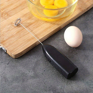 Make Perfectly Frothed Coffee & Milk at Home with this Handheld Electric Milk Frother for chefs!