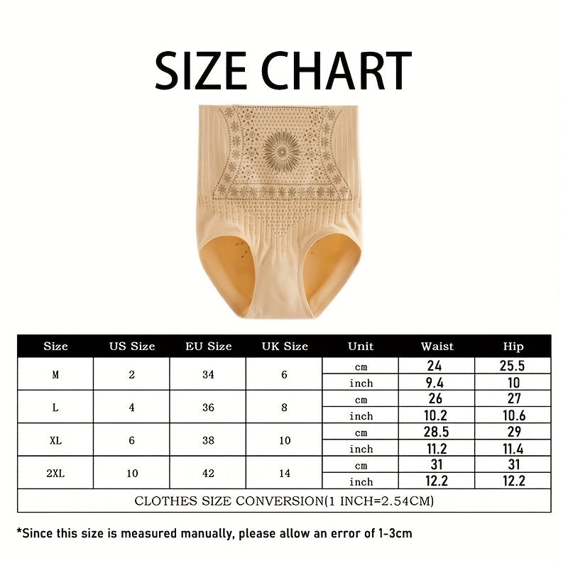 Women High Waist Body Shaper Panties Push Up Buttock Slimming Pants Tummy Control Body Shaping Pants Plus Size Breathable Underwear