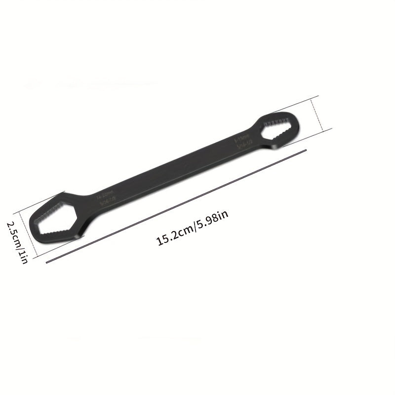 Upgrade Your Toolbox With This Universal Double-Head Torx Wrench - Adjustable From 3-17mm!