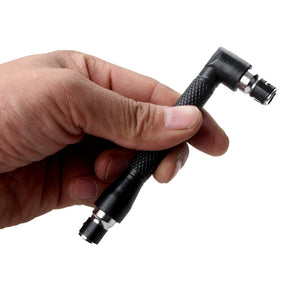 Upgrade Your Toolbox with this Portable L-Shape Socket Wrench Extension Handle Screwdriver!