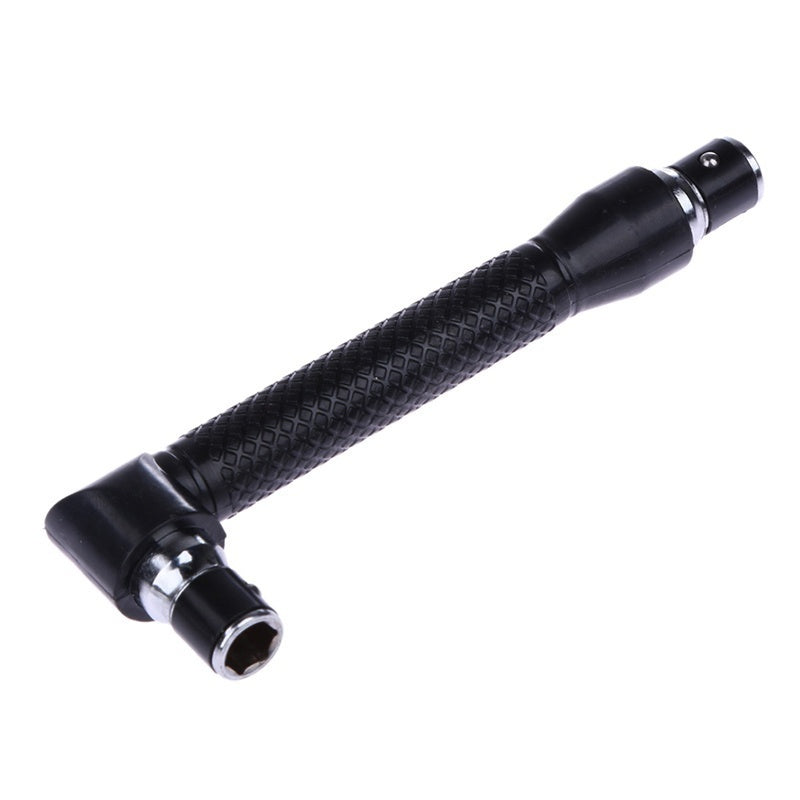 Upgrade Your Toolbox with this Portable L-Shape Socket Wrench Extension Handle Screwdriver!