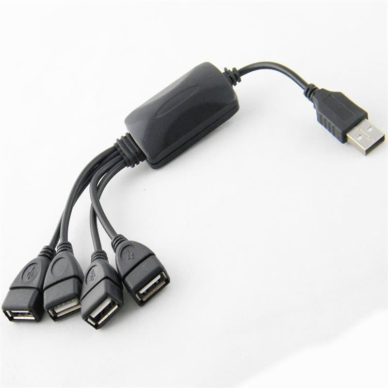 4 Port Extended USB Splitter USB Hub USB Expander USB 2.0 Hub With Cable