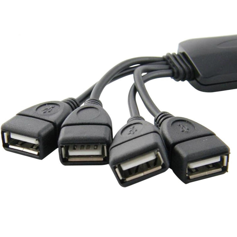 4 Port Extended USB Splitter USB Hub USB Expander USB 2.0 Hub With Cable