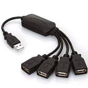 4 Port Extended USB Splitter USB Hub USB Expander USB 2.0 Hub With Cable