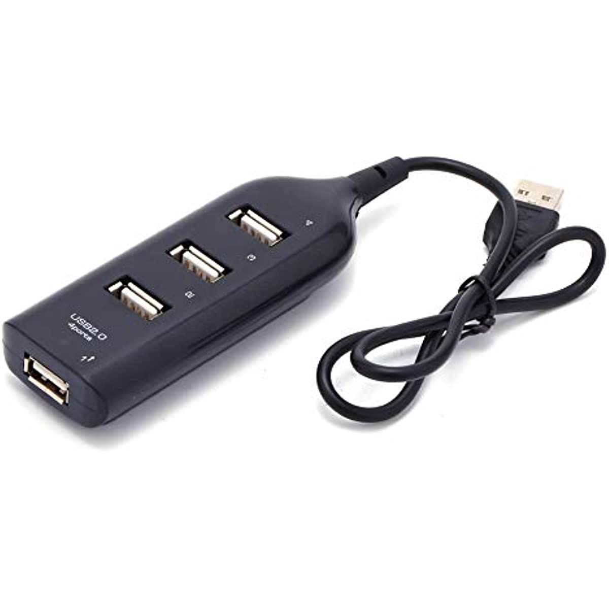 Multi-functional USB Hub 5Mbps High Speed Multi USB 2.0 Port Splitter Durable And Practical Classic 4-In-1 Power Expander Adapter