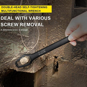 Upgrade Your Toolbox With This Universal Double-Head Torx Wrench - Adjustable From 3-17mm!