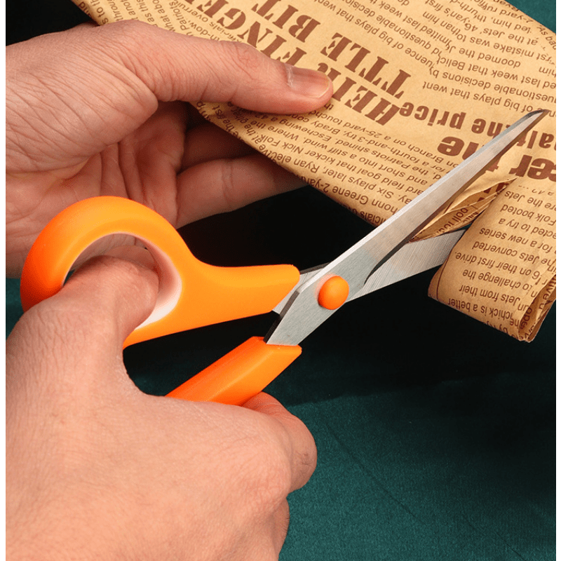 Ultra Sharp Multipurpose Scissors - Comfort-Grip Handles & Sturdy Blades For Office, Home, School, Sewing & Crafting