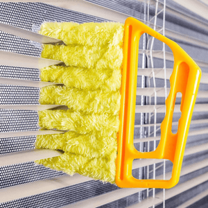 1pc, Microfiber Window Cleaning Brushes - Effortlessly Collect Dust and Clean Blinds