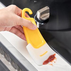 1pc Effortlessly Clean Your Kitchen with Oil-Proof Silicone Scraper