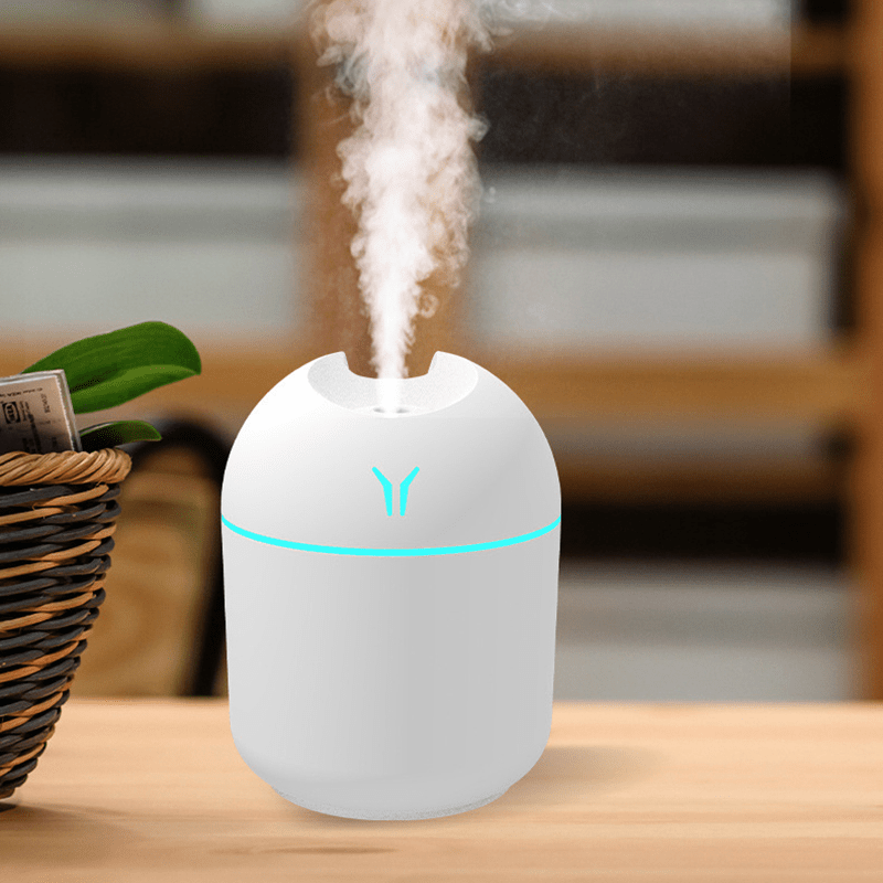 USB Aroma Diffuser & Plant Health Humidifier with Night Light: Freshen Air, Breathe Easy & Enhance Ambiance!