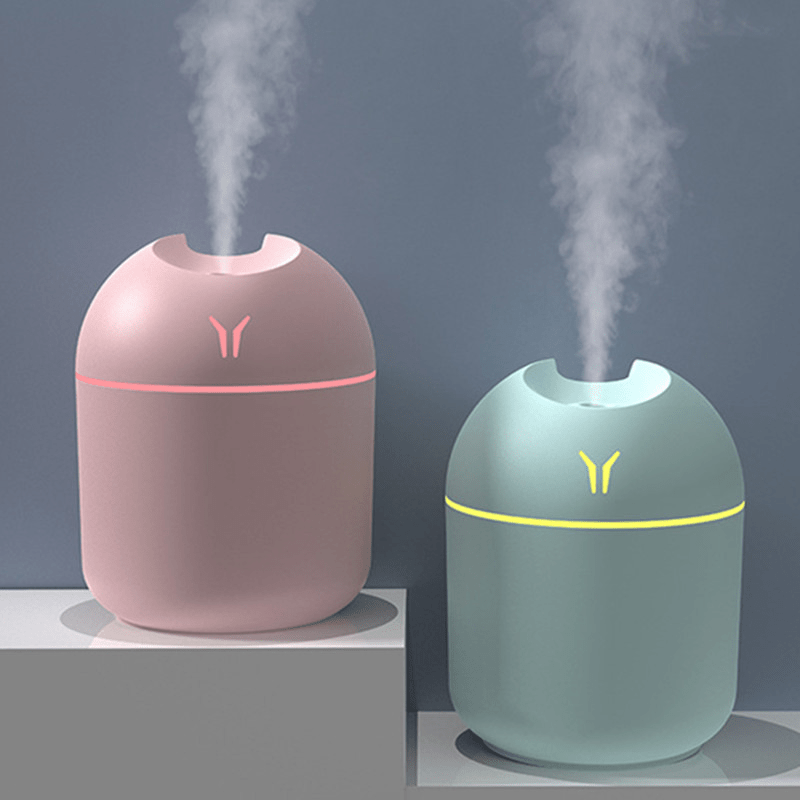 1pc USB Colorful Humidifier, Aroma Diffuser & Humidifier, Cold Mist & Night Light For Home, Car & Bedroom, Keep Your Room Fresh & Plants Hea