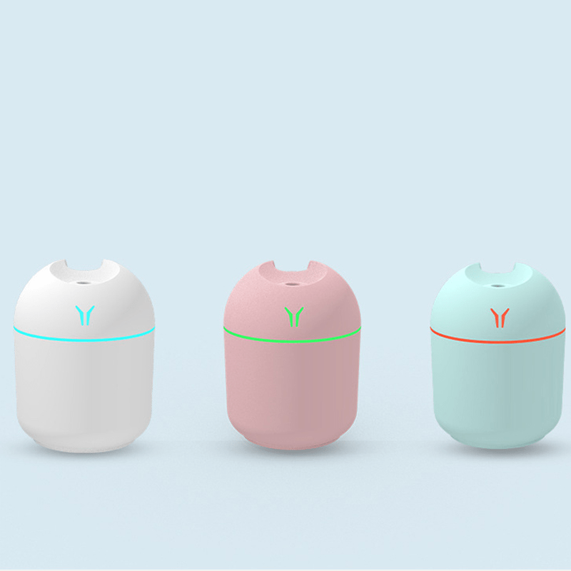 1pc USB Colorful Humidifier, Aroma Diffuser & Humidifier, Cold Mist & Night Light For Home, Car & Bedroom, Keep Your Room Fresh & Plants Hea