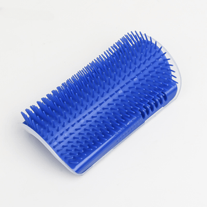 Tickling Comb Pet Brush: Pamper Your Cat Soft Wall Corner Massager! .