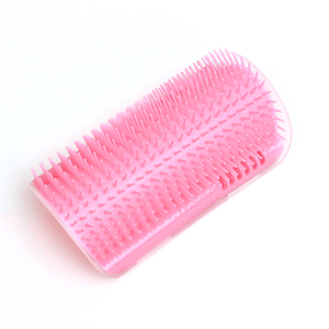 Tickling Comb Pet Brush: Pamper Your Cat Soft Wall Corner Massager! .