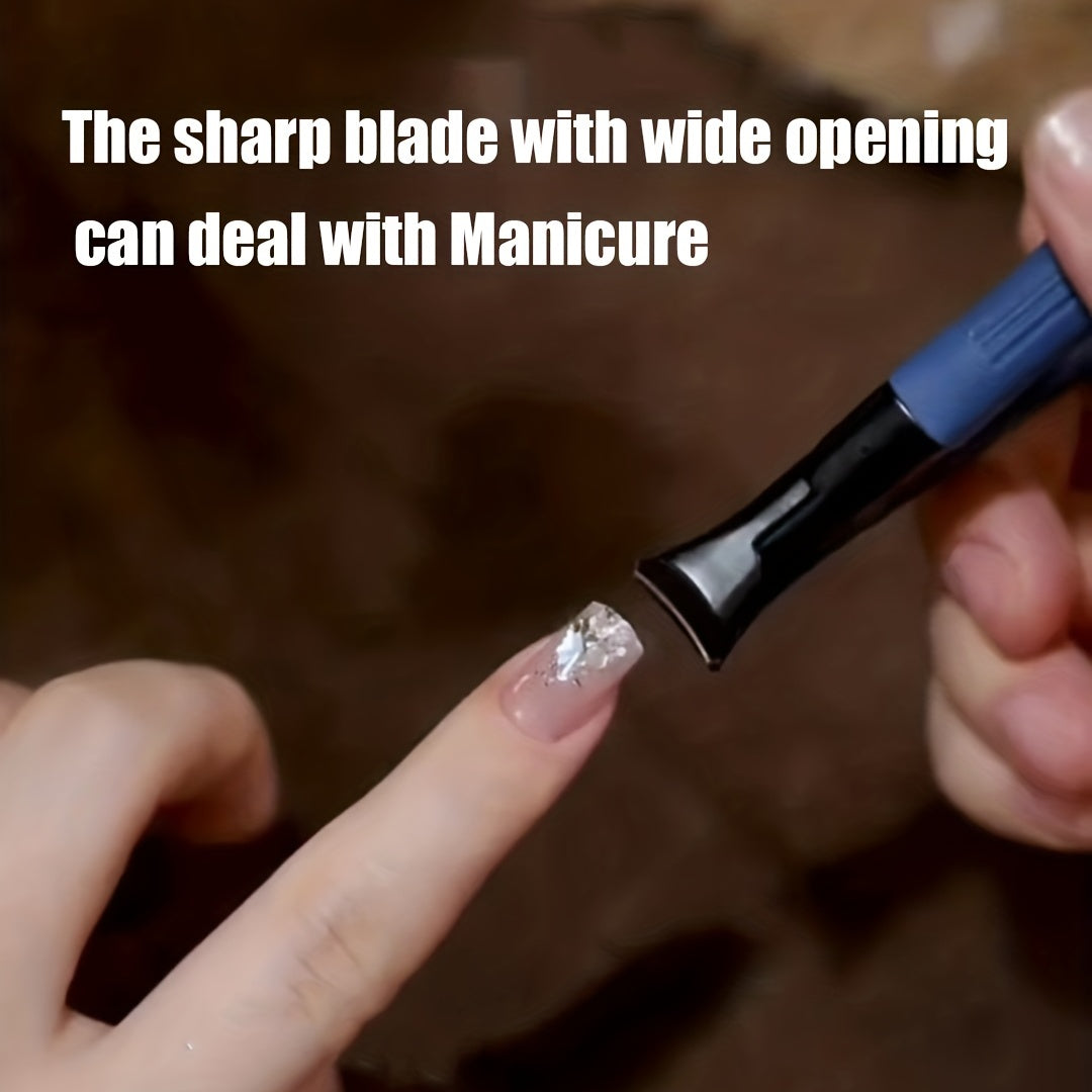 Stainless Steel  Clippers with Large Opening for Thick and Hard  and  - Labor-Saving Manicure Tool