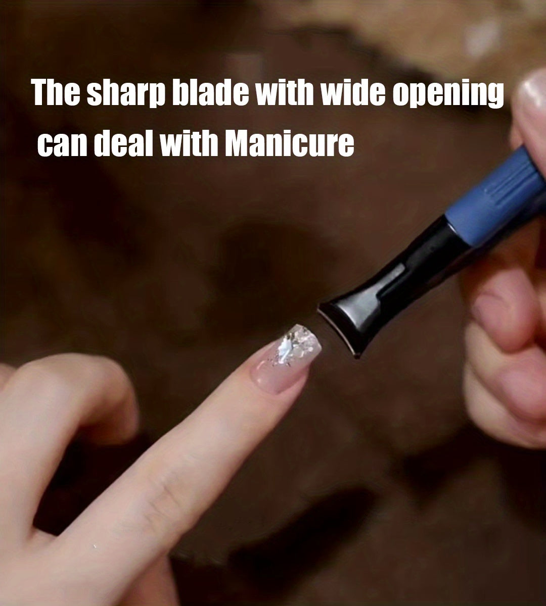 Stainless Steel  Clippers with Large Opening for Thick and Hard  and  - Labor-Saving Manicure Tool