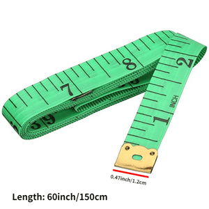 3pcs Soft Tape Measure, Body Measuring Ruler Sewing Tailor Tape Measure Centimeter Meter Sewing Measuring Tape Soft Random Color