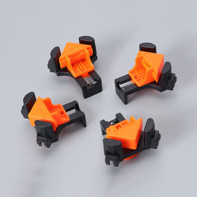 4pcs Woodworking Right Angle Clamps - Perfect For Picture Frames, Fish Containers & More!