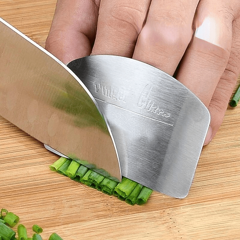 Finger Protection Device, Stainless Steel Finger Protection Device For Slicing, Reusable Finger Protection Device, Metal Finger Protection,
