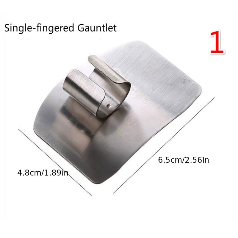Finger Protection Device, Stainless Steel Finger Protection Device For Slicing, Reusable Finger Protection Device, Metal Finger Protection,