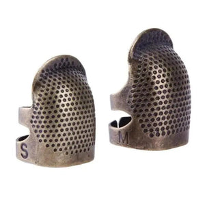 2pcs Protect Fingers Vintage Sewing Thimble Essential Sewing Supplies