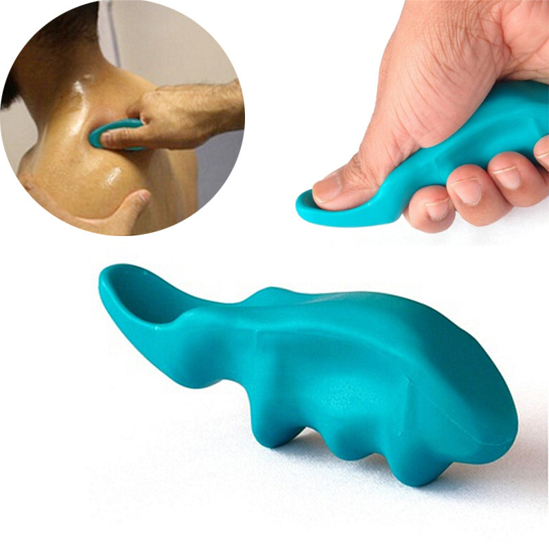 1pc Thumb Saver Massager Trigger Point Deep Tissue Massage Tool - Pain Relief Back Massage Therapy For Sore Muscle Joint Pain