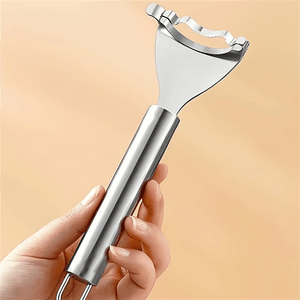 1pc Stainless Steel Corn Planer, Corn Peeler, Cob Remover Tool With Ergonomic Handle, Kitchen Gadgets