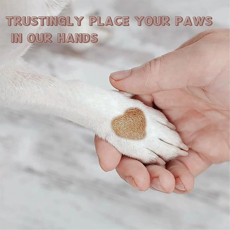 Gentle Scratch Square: Stress-Free Dog Nail Filer, Easy-Grip No-Battery Paw Care for All Breeds