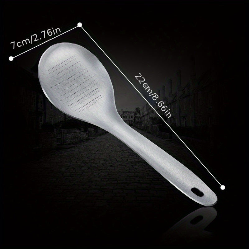 Stainless Steel Ginger-Garlic Puree Spoon - Ergonomic Manual Kitchen Masher for Fresh Spices